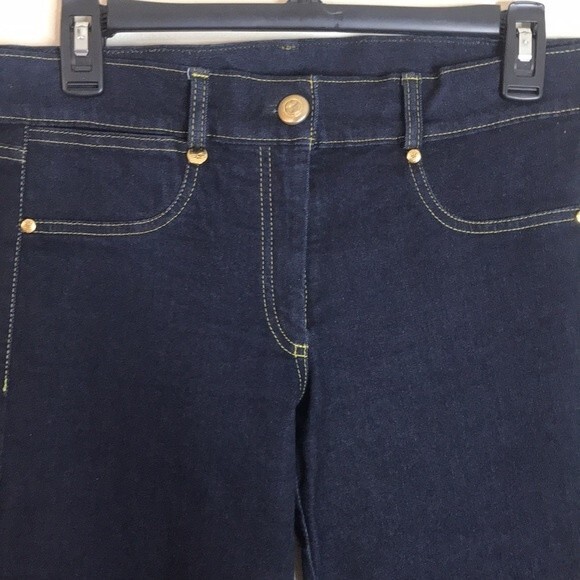 Bettina spitz ladies dark denim bootcut flare jeans size 6 - Picture 4 of 11